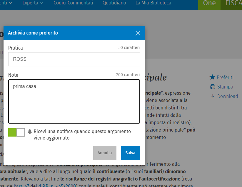 One FISCALE Help Center